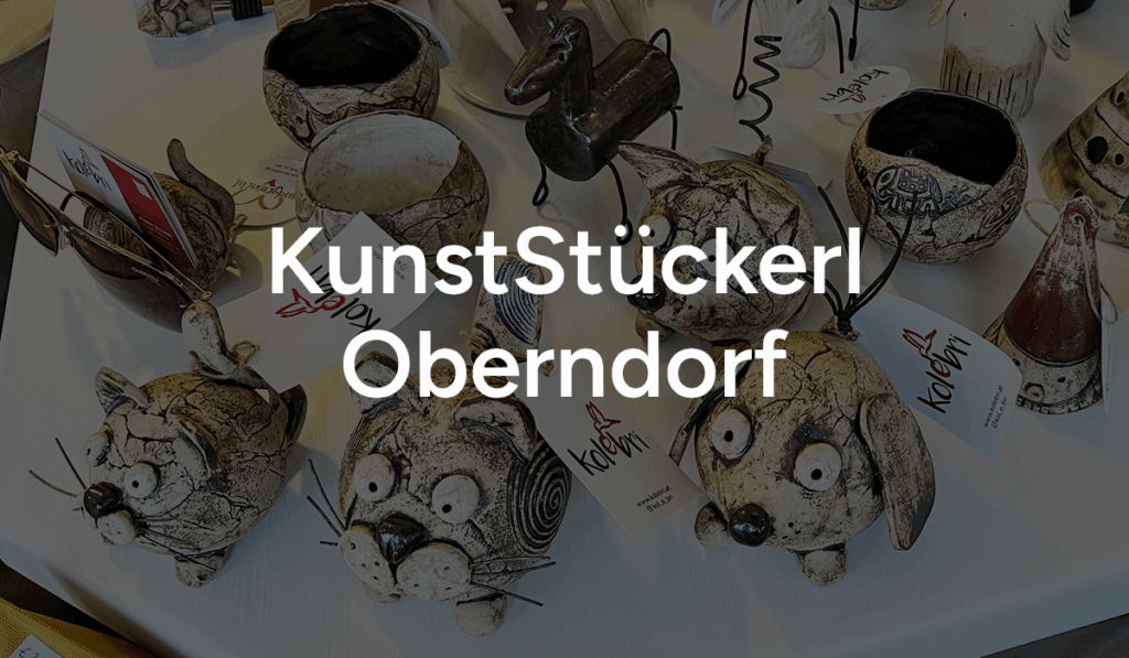 Kolebri Keramik im KunstStückerl in Oberndorf bei Salzburg
